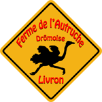 Logo Ferme de l'Autruche Drômoise